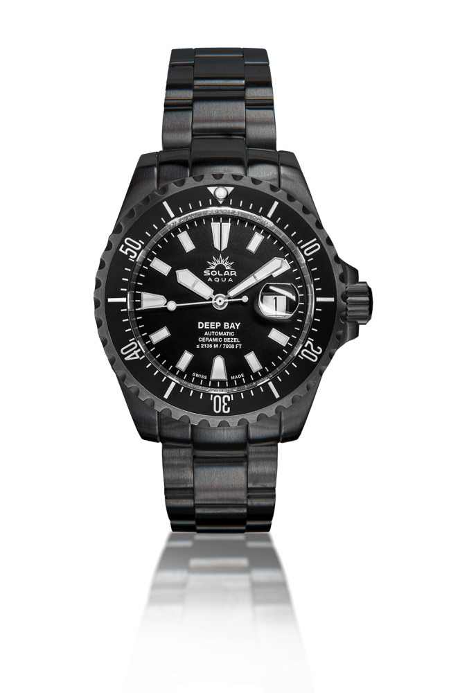 Orologi SOLAR-AQUA DEEP BAY STEEL