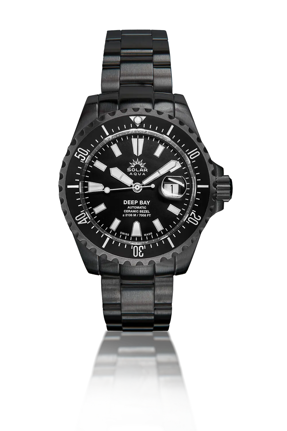 Orologi SOLAR-AQUA DEEP BAY STEEL