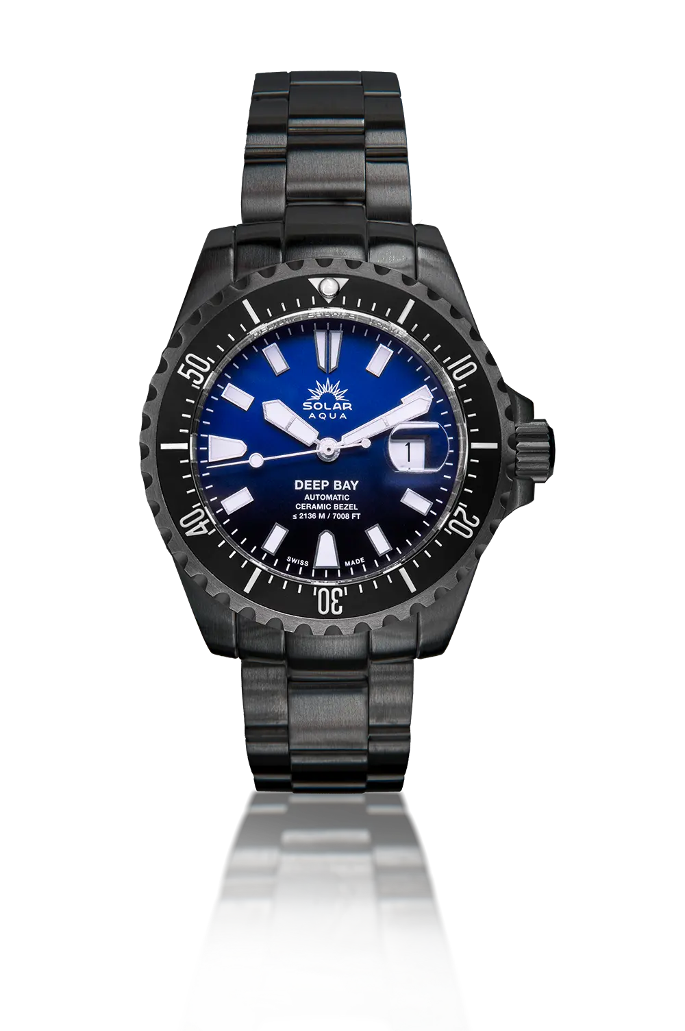 Orologi SOLAR-AQUA DEEP BAY STEEL