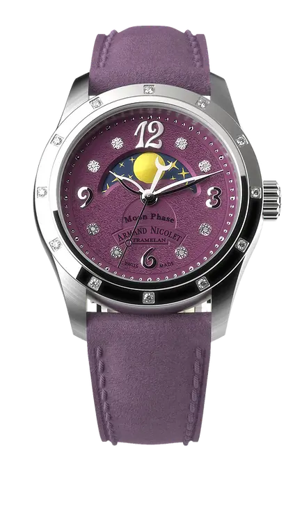 M03 MOONPHASE - CASE SET WITH DIAMONDS - 34 mm