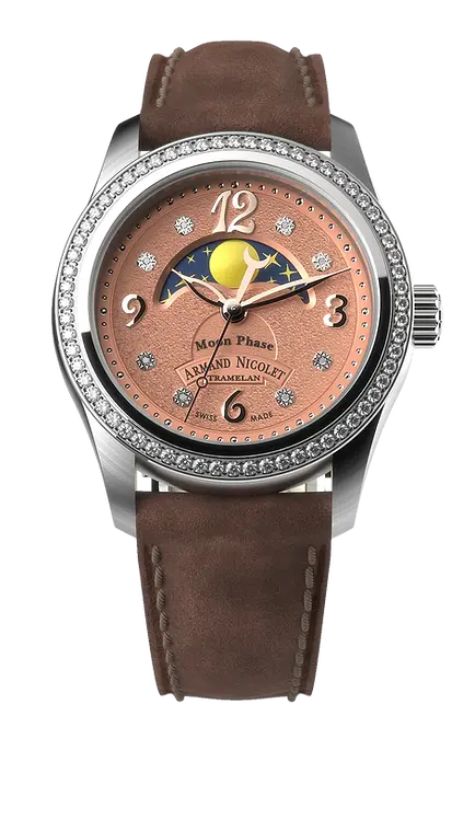 M03 MOONPHASE - CASE SET WITH DIAMONDS - 34 mm