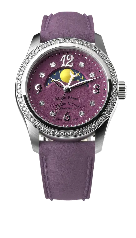 M03 MOONPHASE - CASE SET WITH DIAMONDS - 34 mm