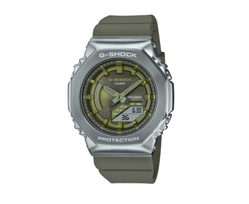 Casio G-Shock Serie 2100 CON RIVESTIMENTO IN METALLO