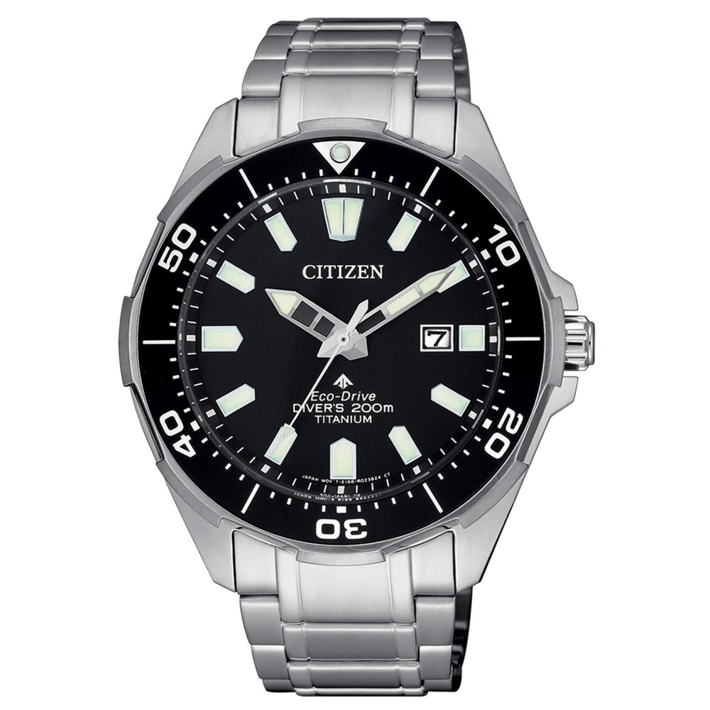 Diver's Eco Drive 200 mt Super Titanio