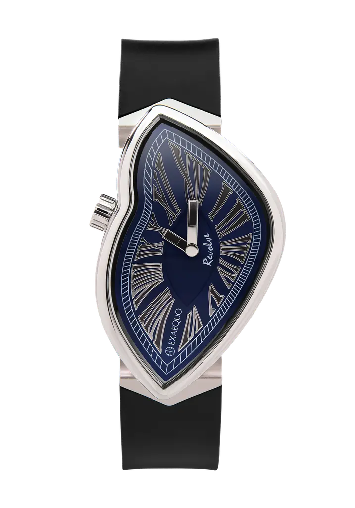 Orologio Revolve Melting Watch ss316L Blue