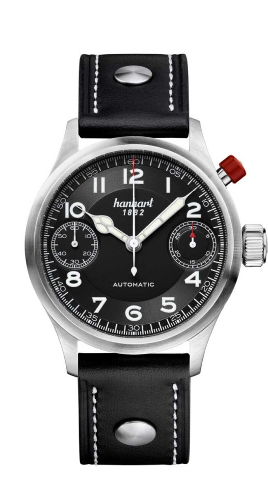 PIONEER MonoScope black, smooth bezel, 45 mm