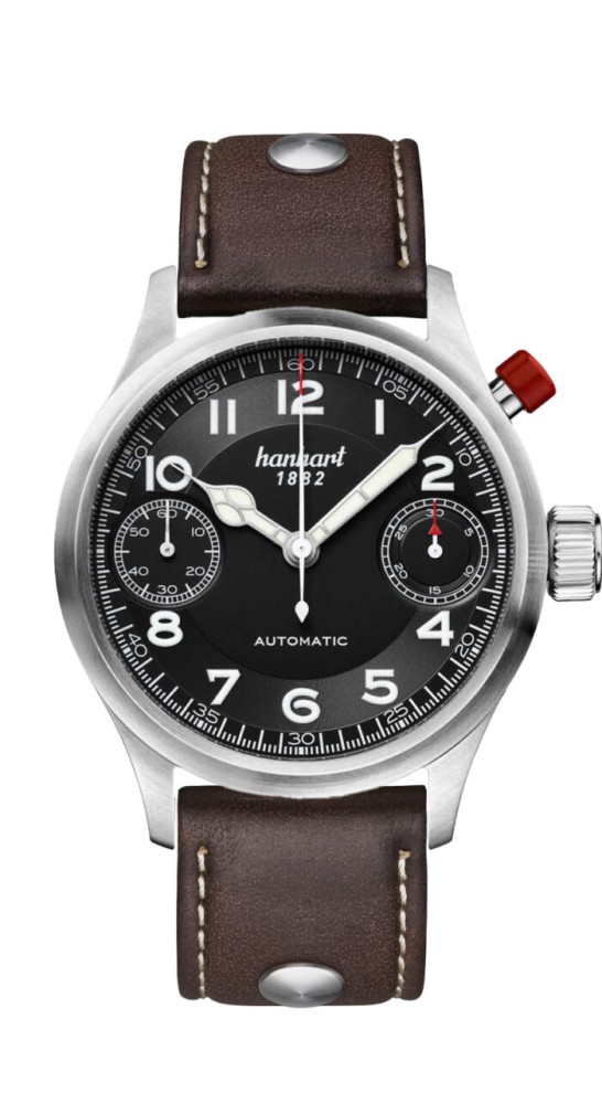 PIONEER MonoScope black, smooth bezel, 45 mm