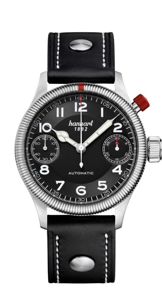 PIONEER MonoScope, black fluted bezel, 45 mm