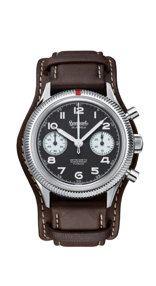 417 ES 1954 Flyback Reverse Panda, 39 mm