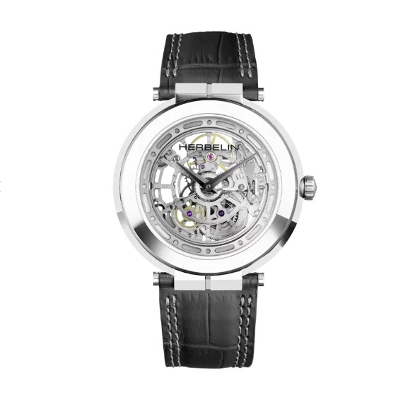 NEWPORT SLIM MECHANICAL SKELETON - 42mm