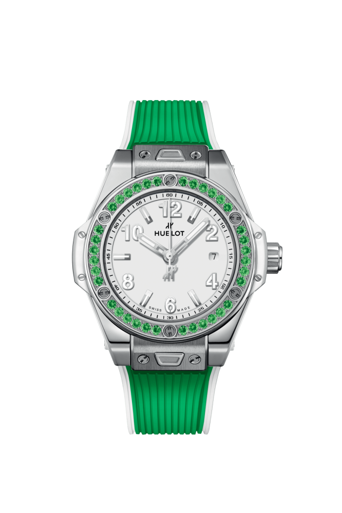 One Click Joyful Steel Apple Green 33mm