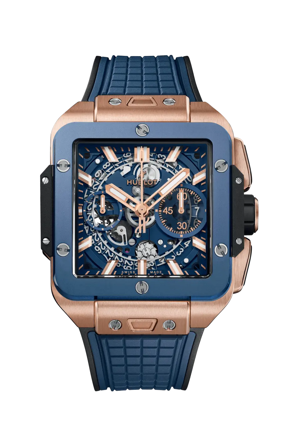 UNICO KING GOLD BLUE CERAMIC 42mm