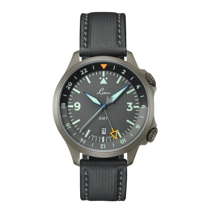 PILOT WATCHES SPECIAL MODELS FRANKFURT GMT GRAU