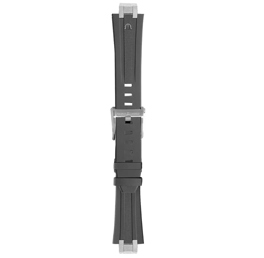 AIKON GREY RUBBER STRAP 42MM