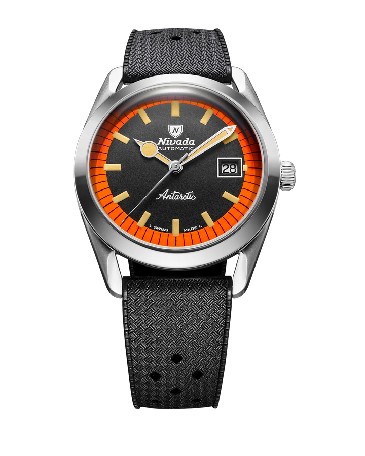 SUPER ANTARCTIC BLACK & ORANGE - 38MM