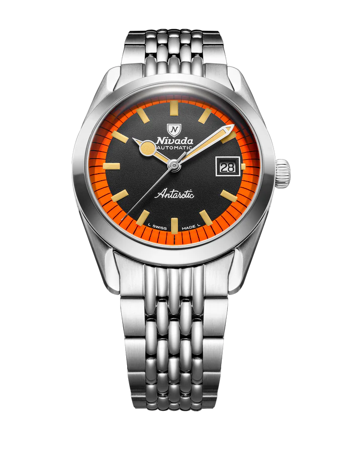 SUPER ANTARCTIC BLACK & ORANGE - 38MM