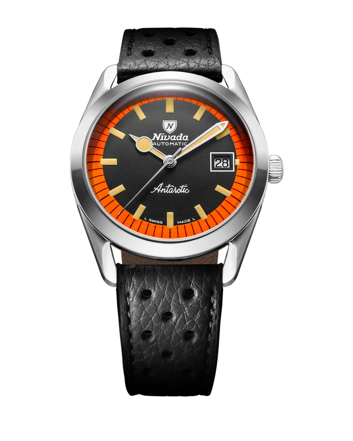 SUPER ANTARCTIC BLACK & ORANGE - 38MM