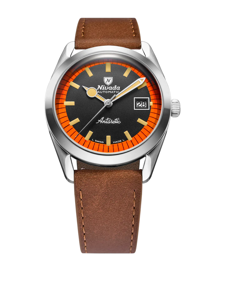 SUPER ANTARCTIC BLACK & ORANGE - 38MM