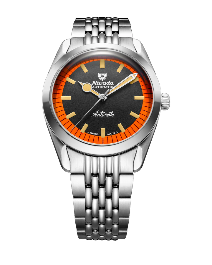 SUPER ANTARCTIC BLACK & ORANGE - 38MM