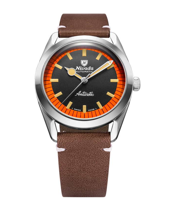 SUPER ANTARCTIC BLACK & ORANGE - 38MM