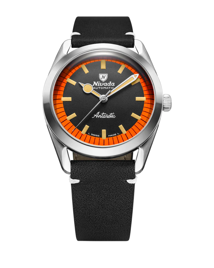 SUPER ANTARCTIC BLACK & ORANGE - 38MM
