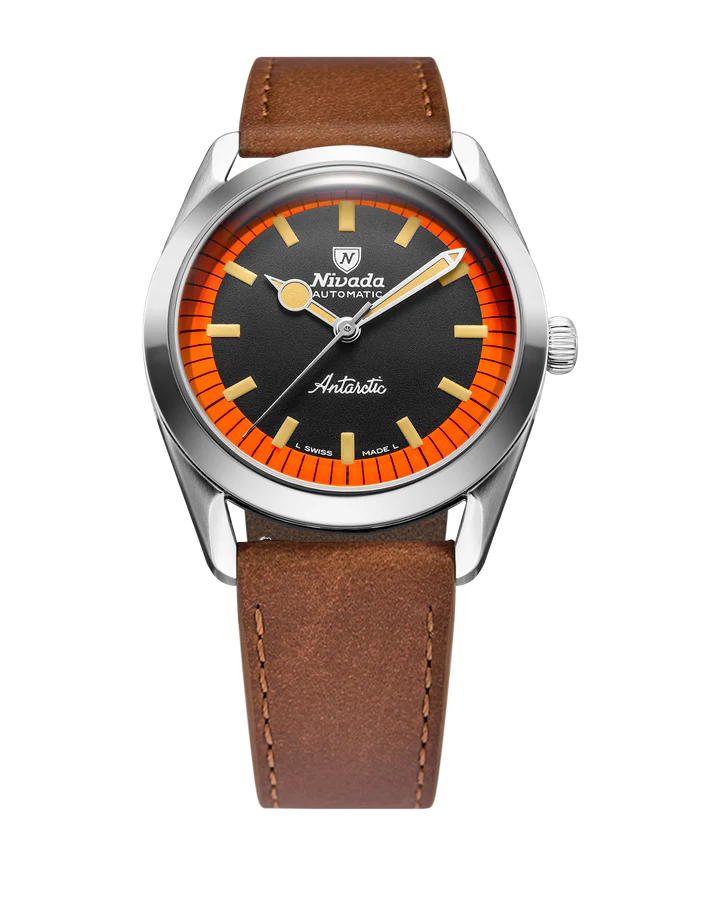 SUPER ANTARCTIC BLACK & ORANGE - 38MM