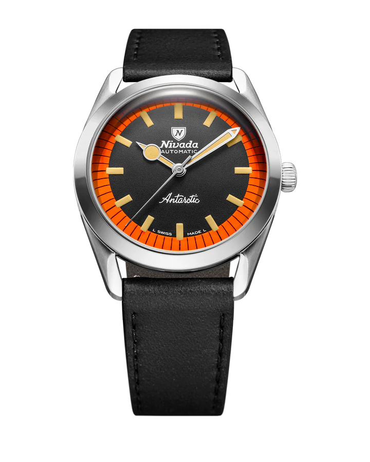 SUPER ANTARCTIC BLACK & ORANGE - 38MM
