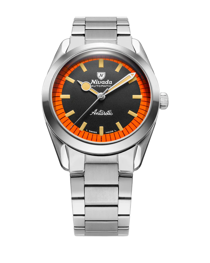 SUPER ANTARCTIC BLACK & ORANGE - 38MM