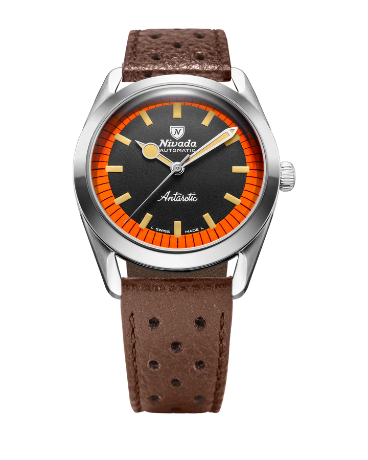 SUPER ANTARCTIC BLACK & ORANGE - 38MM