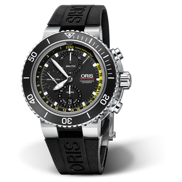 ORIS AQUIS DEPTH GAUGE CHRONOGRAPH 48MM