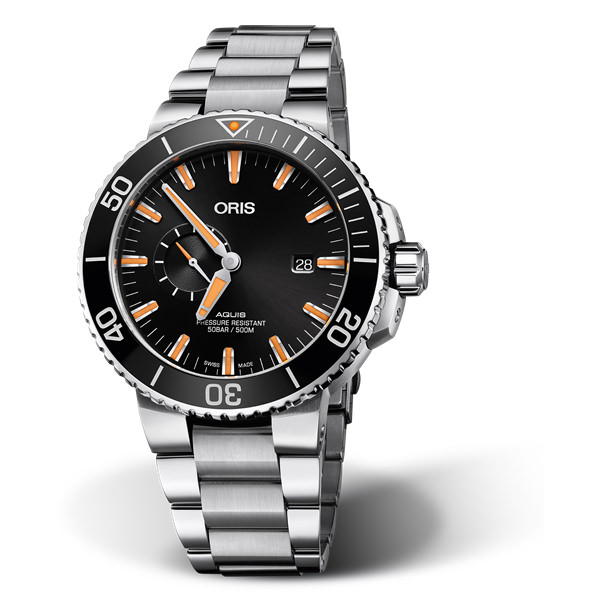 ORIS AQUIS SMALL SECOND, DATE 45.50 MM