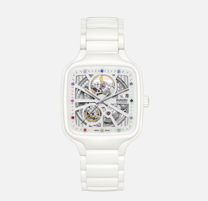 TRUE SQUARE Automatic Open Heart - 38mm