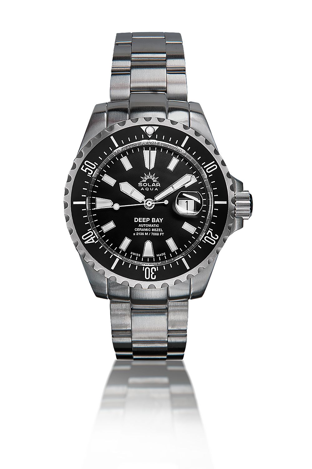 Watches Solar-Aqua Deep Bay Steel