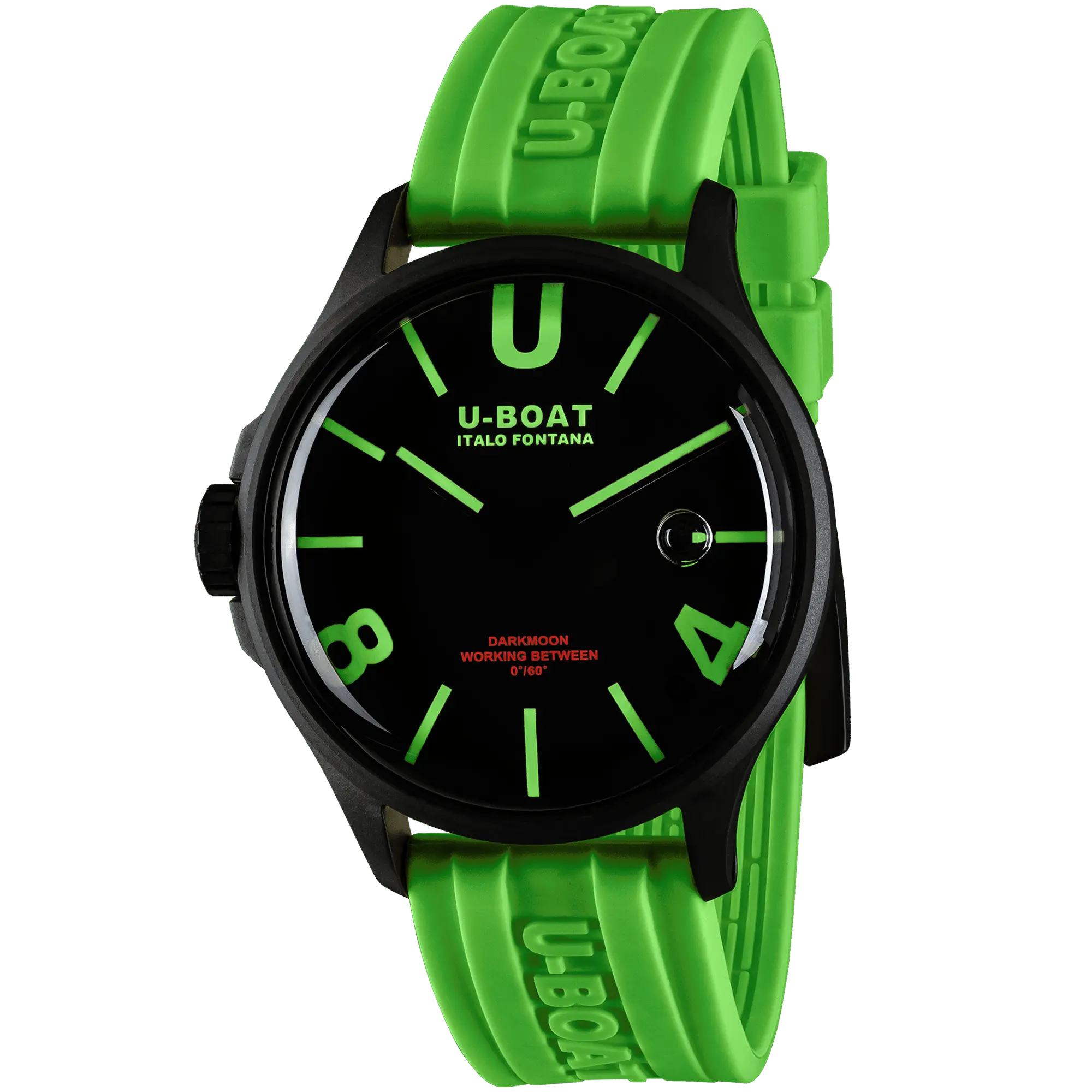 DARKMOON 44MM BK GREEN PVD