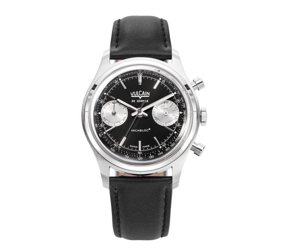 CHRONOGRAPH BLACK & SILVER - 38MM