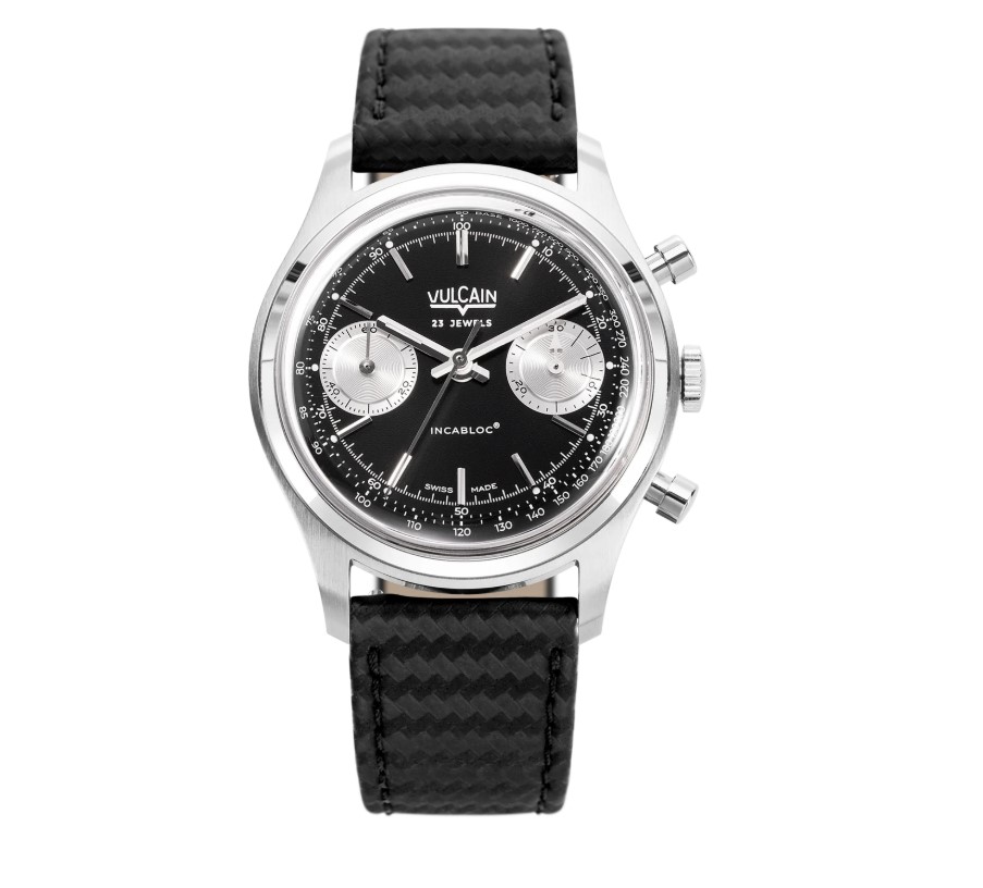 CHRONOGRAPH BLACK & SILVER - 38MM