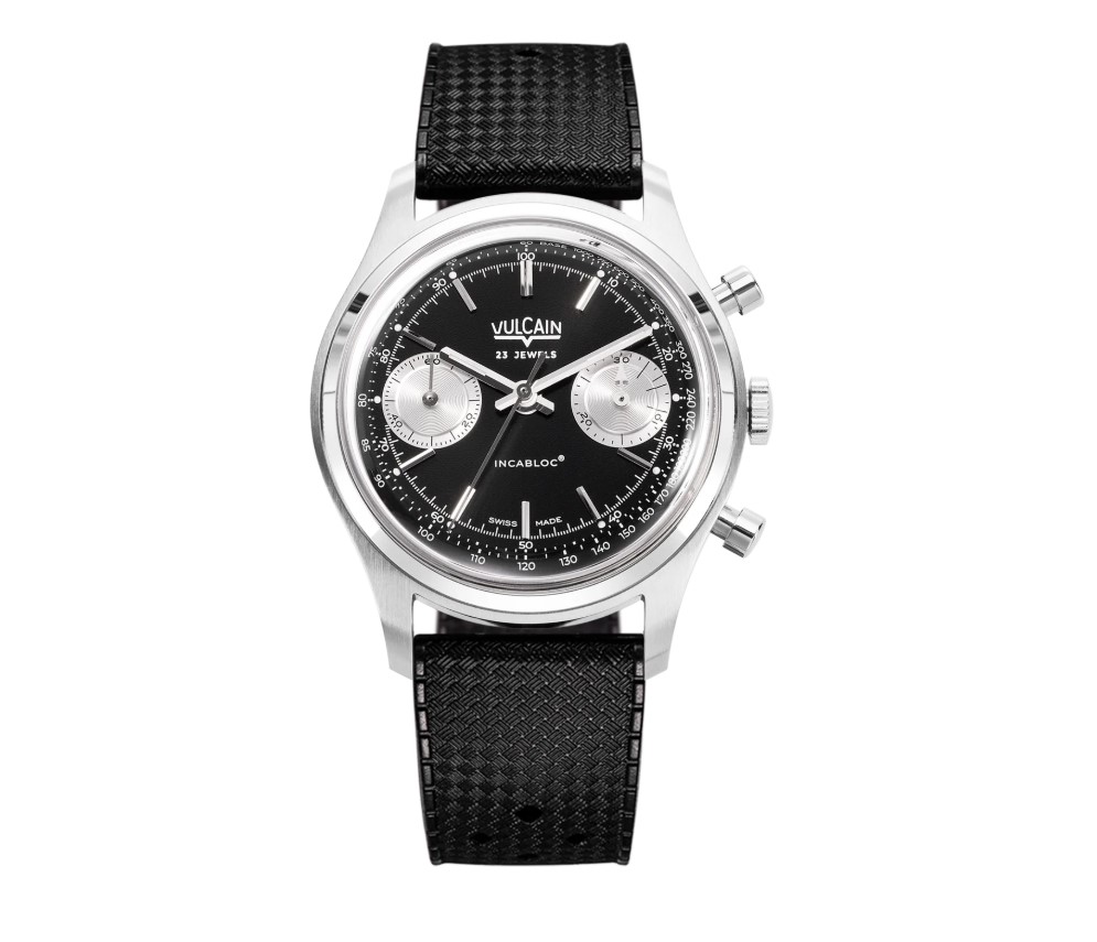 CHRONOGRAPH BLACK & SILVER - 38MM