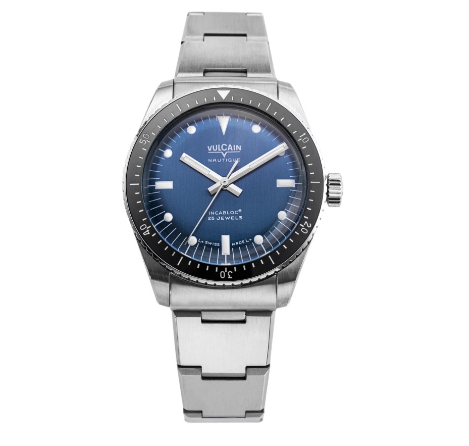 Skindiver Nautique - Blue with White Lum 38mm