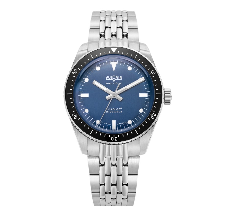 Skindiver Nautique - Blue with White Lum 38mm