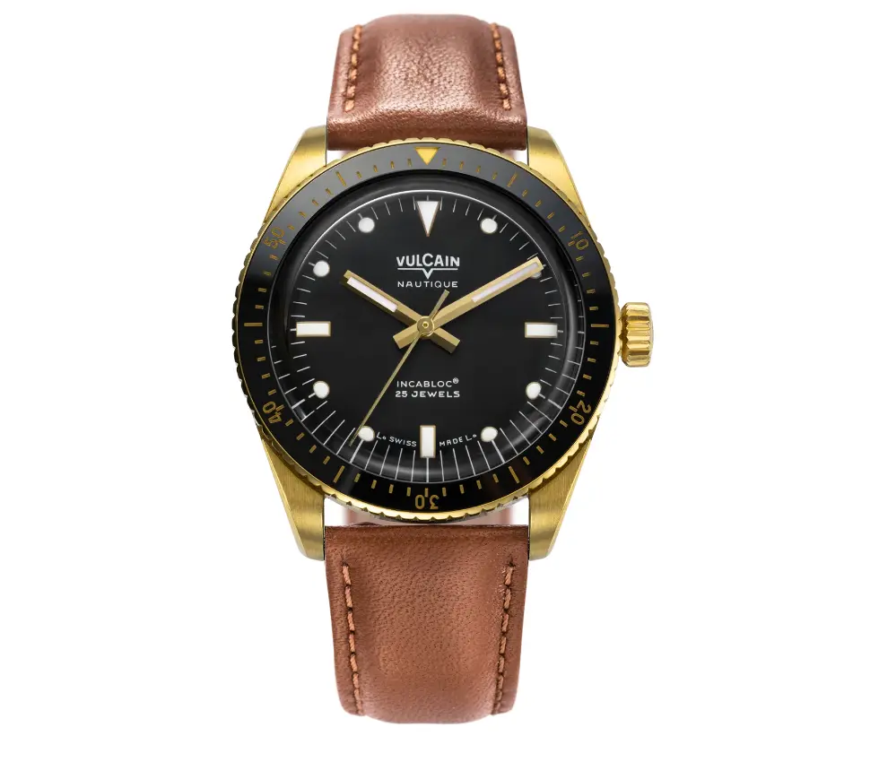 Skindiver Gold & Black 38mm