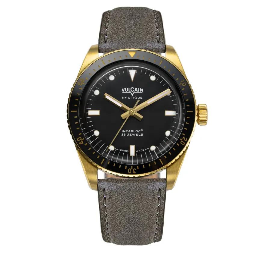 Skindiver Gold & Black 38mm
