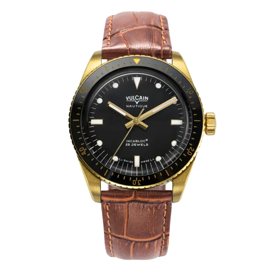Skindiver Gold & Black 38mm