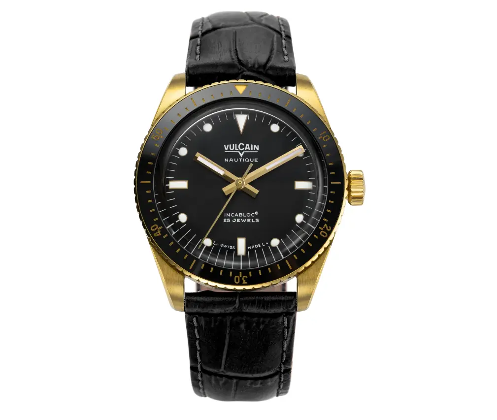 Skindiver Gold & Black 38mm