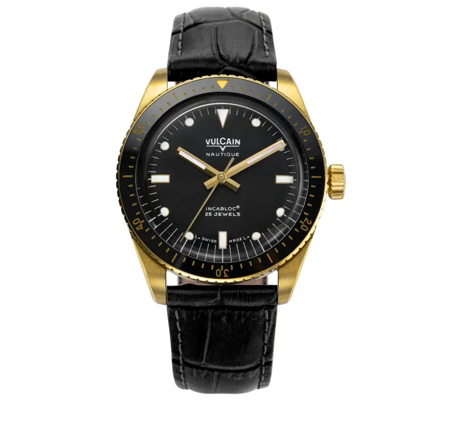 Skindiver Gold & Black 38mm