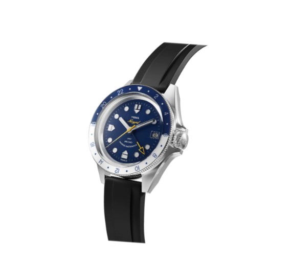 NAVYGRAF MARINE NATIONALE GMT - 38.5 mm