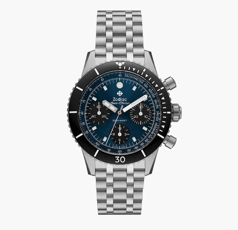 Sea-Chron Automatic Stainless Steel Watch - 42MM