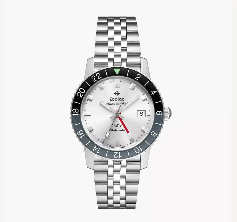 Super Sea Wolf GMT Automatic Stainless Steel Watch - 40MM