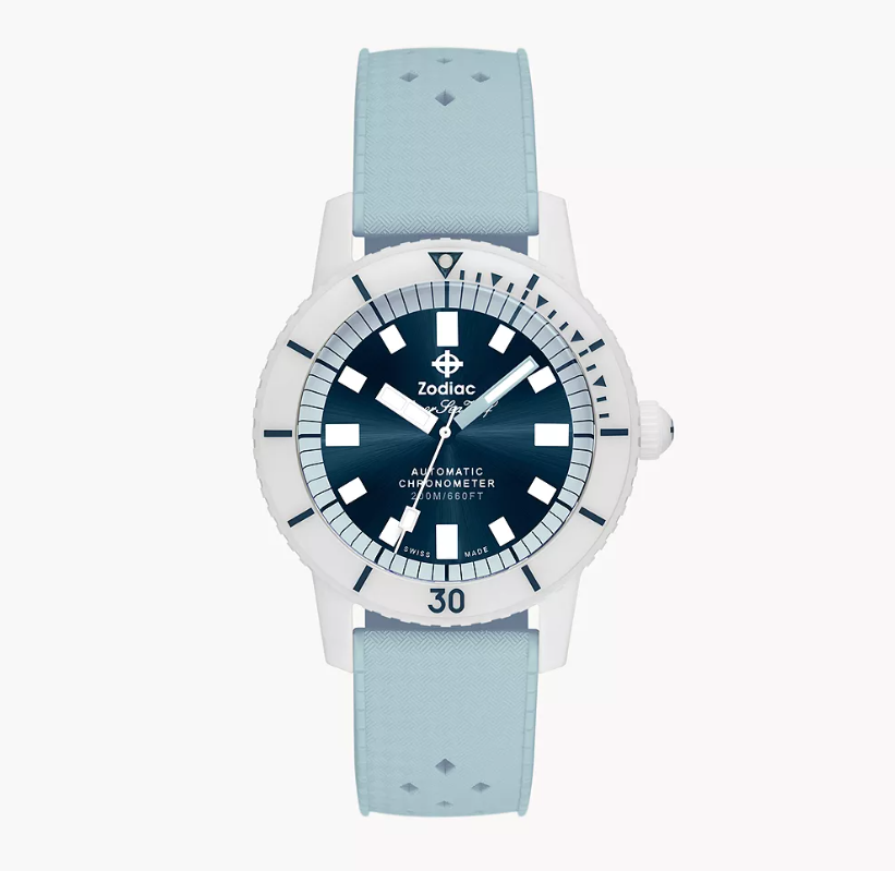 Diver Automatic Rubber Strap Watch - 41MM