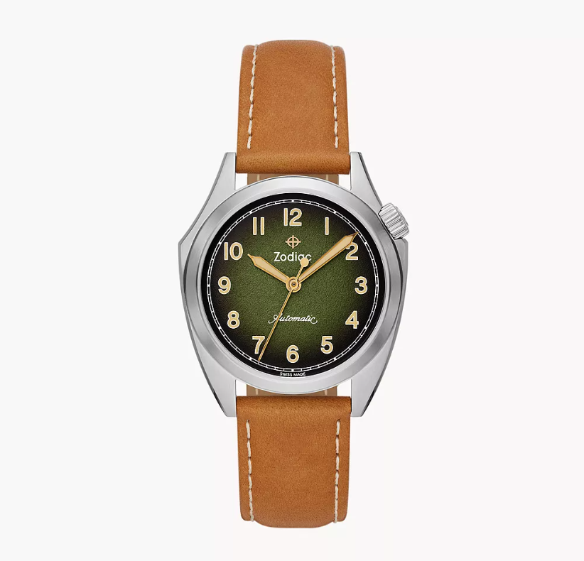 Field Olympos Automatic Leather Watch - 40MM